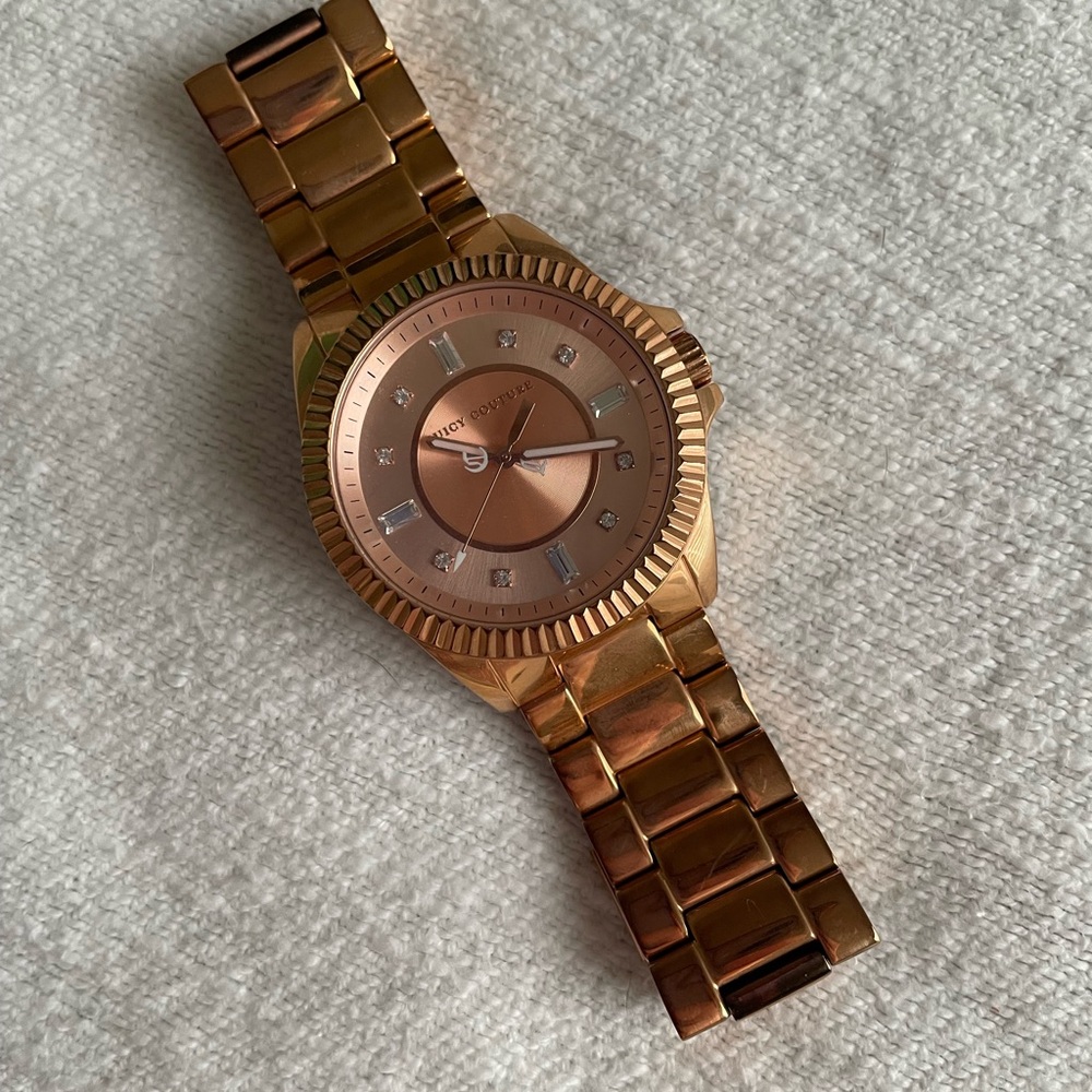 Juicy Couture Rose Gold Watch